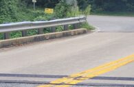 Street view of Furnace Avenue Bridge, which runs over Deep Run, at the intersection of Furnace Avenue and Ridge Road. (Photo by Ricardo Whitaker)